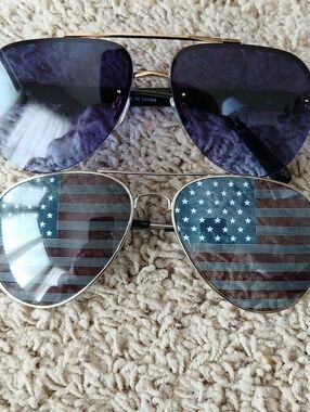 Aviator Sunglasses 2 Pair